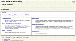 Desktop Screenshot of brie.com